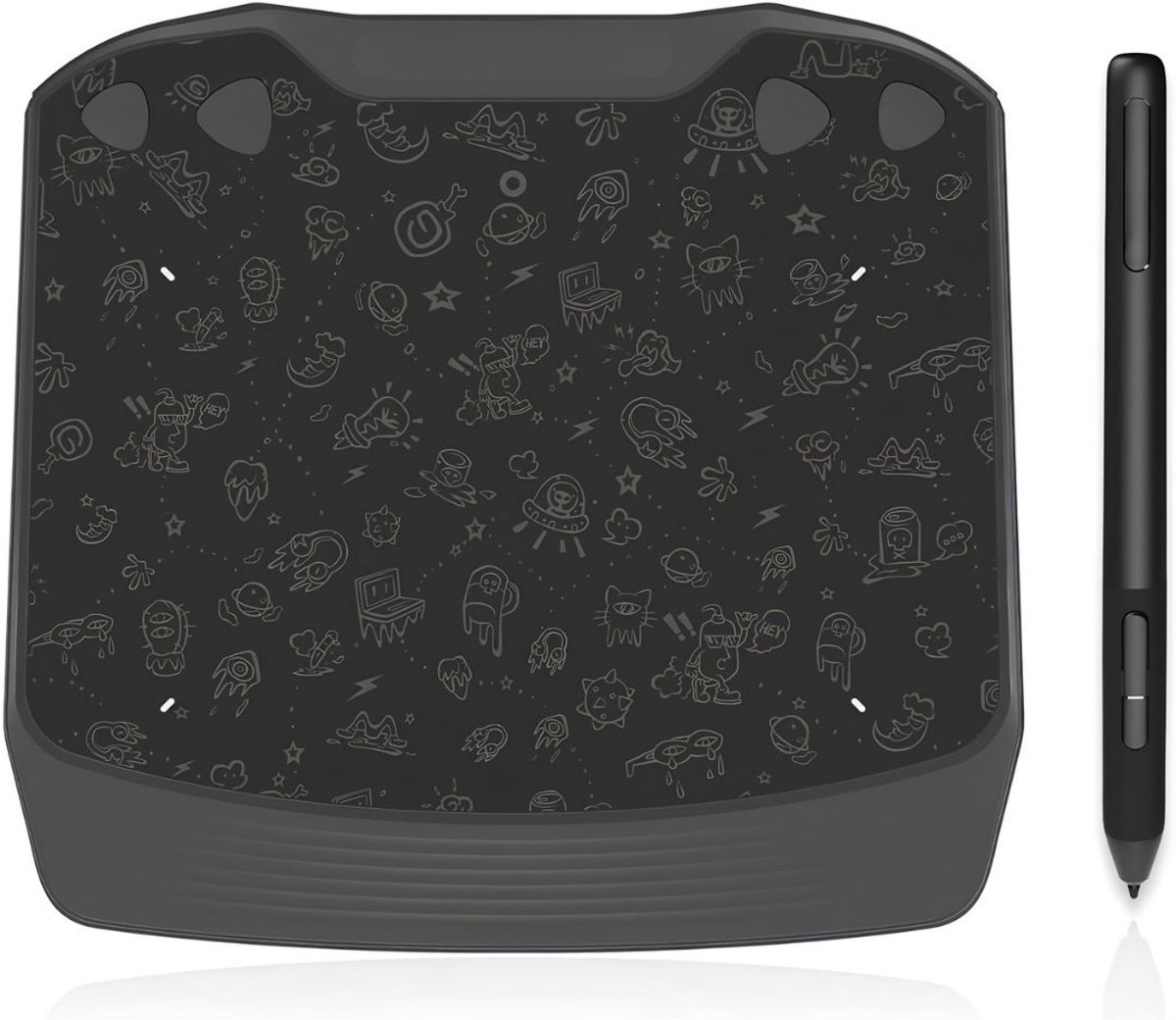 DnA® Tekentablet - Teken Tablet - Tekenpad - Zwart - 19cm x 18cm x 1cm