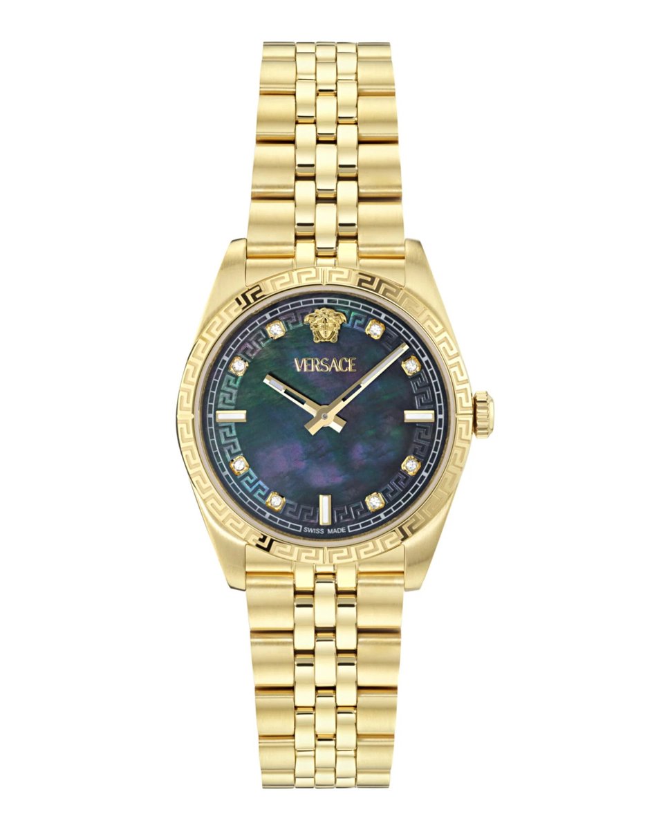 Versace Millenyium Lady VE5K00626 Horloge - Staal - Goudkleurig - Ø 32 mm