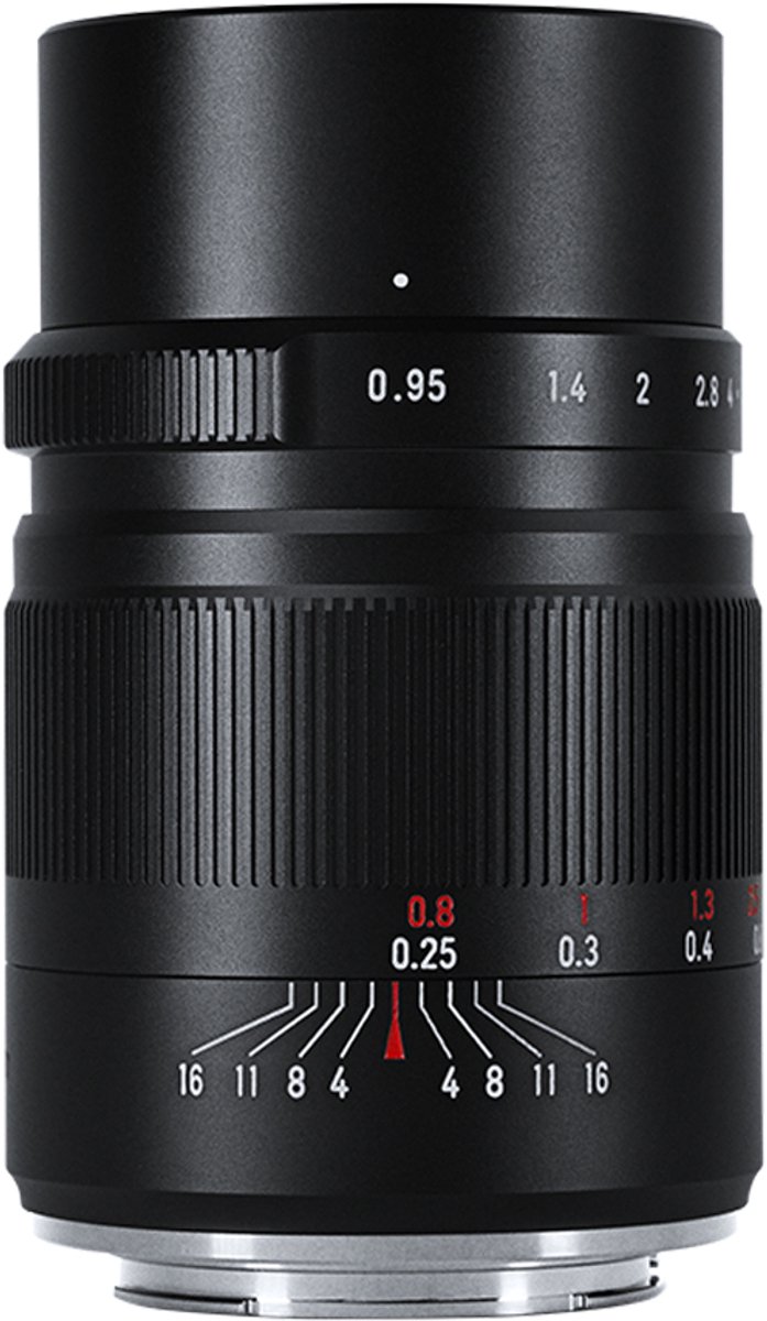 Cameralens Handmatige Prime - 25 mm F0.95 Groot Diafragma - APS-C Spiegelloze Camera - Zwart - Voor Architectuur En Landschap