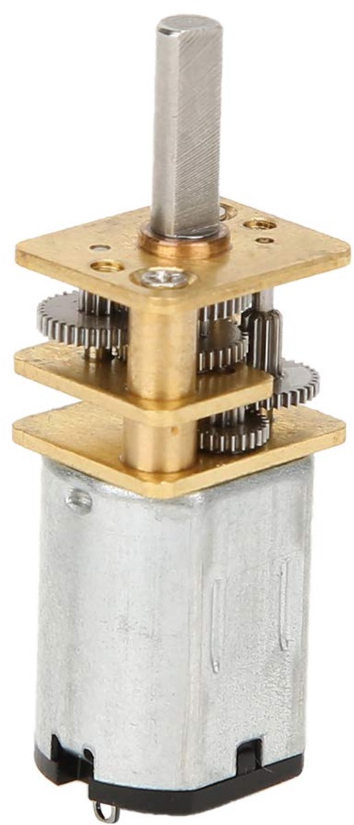 Gear Motor with Metal Gearbox DC 12V 60/500/1000RPM Speed Reduction Motor - ShopVlot
