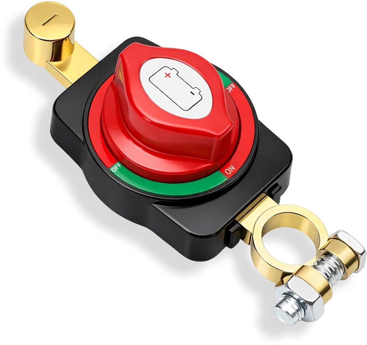 Battery Head Switch, 12 V - 48 V, Disconnect Switch, Waterproof, High Current Battery Switch, Car, Navy, Boat, RV - ShopVlot
