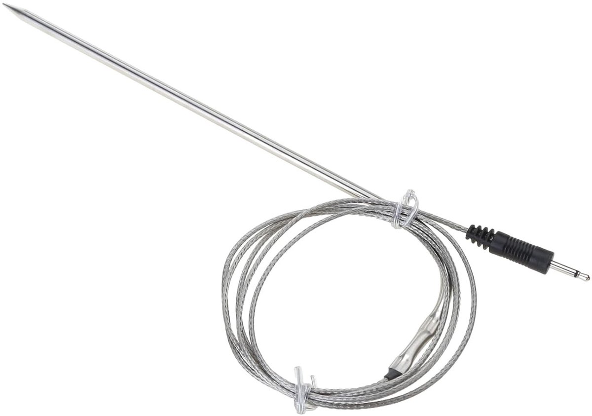 Kookoven Thermometersonde - Grijs - 6,5 inch - Roestvrij Staal - Voor Draadloze Grill en Vlees