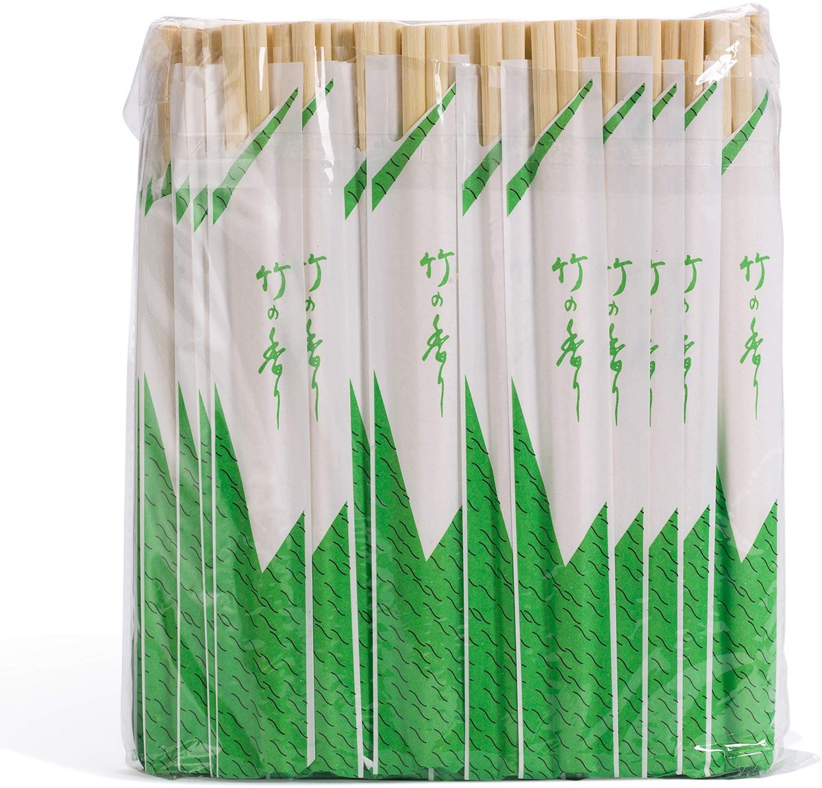 Bamboe eetstokjes Genroku 20cm - 100 paar - duurzaam bamboe - individueel verpakt - ideaal voor sushi - ShopVlot