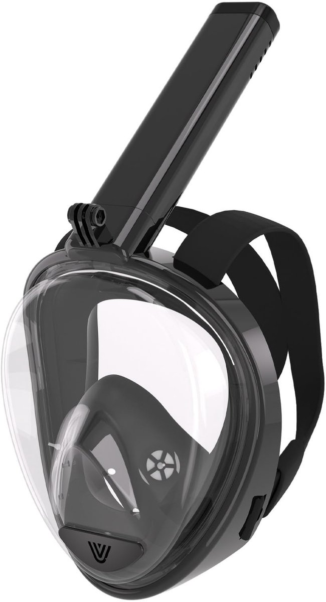 Snorkelmasker Full Face L/XL - 180° Breedbeeld - Anti-condens en Anti-lek - Ideaal voor Duiken en Snorkelen - ShopVlot