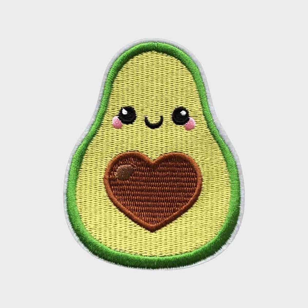 Patchy® – Avocado Strijk Embleem Patch 8.8 x 6.8 cm
