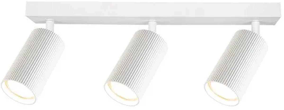 Plafondlamp GU10 LED Lucerno verstelbaar x3 wit
