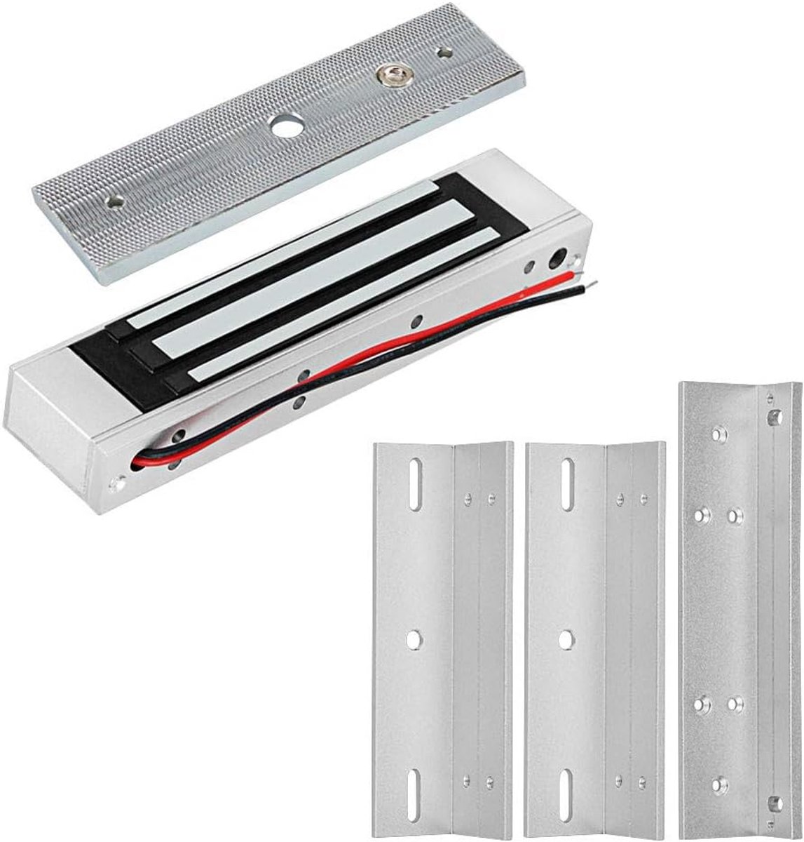 Elektronisch Magneetslot 180KG - Aluminium Legering - Waterdicht - Ideaal voor Toegangscontrole - ShopVlot