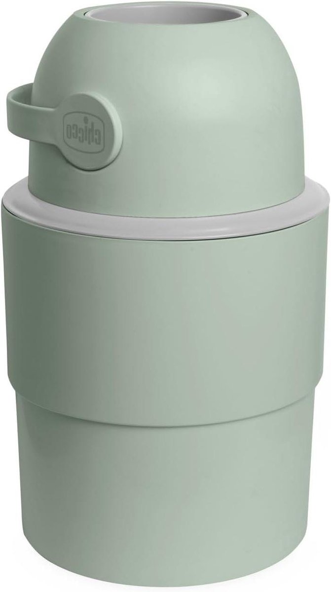 Luieremmer - Afvalbak Luiers - Geurvrij Houden - Vouwbaar en Compact - 35 Luiers Capaciteit - Groen