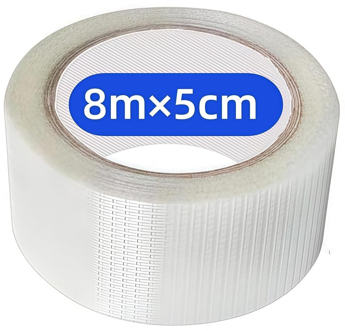 Professionele Transparante Plakband 5 cm x 8 m - Waterdicht, Geschikt voor PVC, Ideaal voor Tentreparaties en Gazebo's