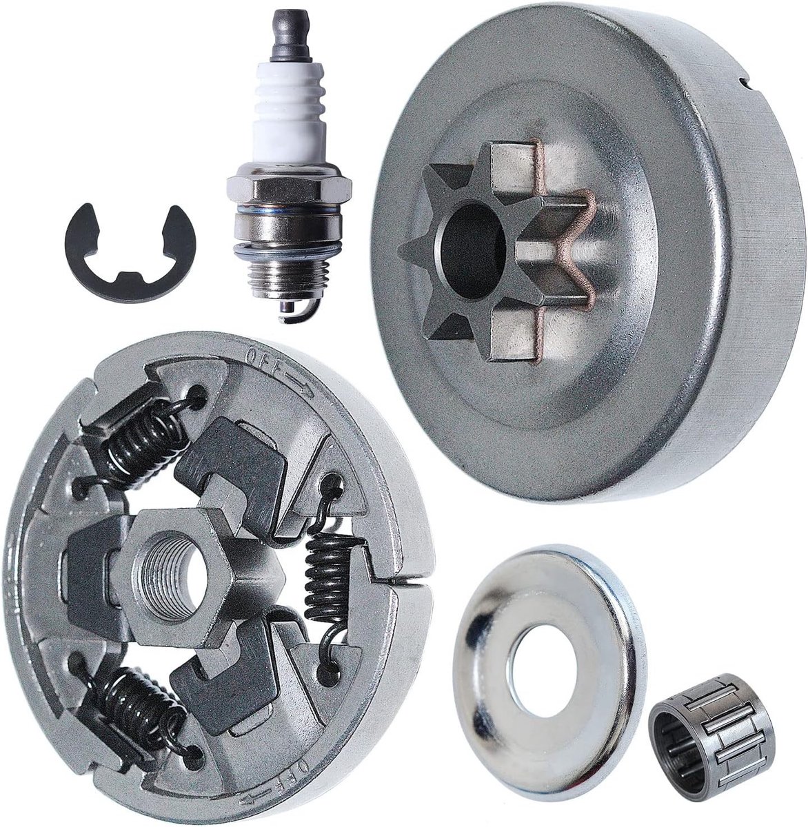 Clutch Drum Kit .325 voor Stihl MS261 MS271 MS291 en meer - Inclusief Bougies en Accessoires voor Tuinmachines