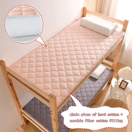Japanse Futonmatras - Vloermatras Tatami - Comfortabel Slapen - Opvouwbaar Draagbaar Ontwerp - 90x200 cm - B — afbeelding 3
