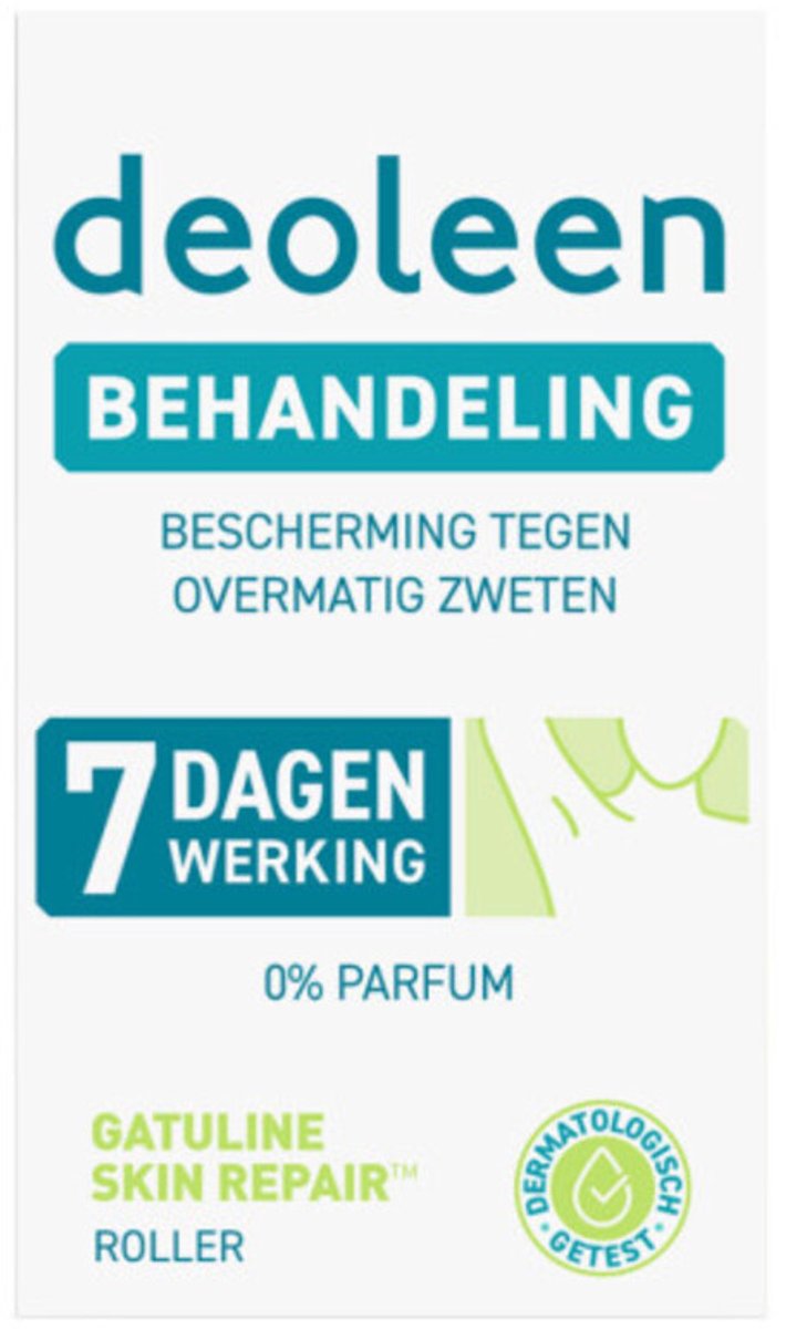 Deoleen Behandeling Roller 7 Dagen Werking - 3 x 15 ml - Voordeelverpakking
