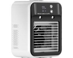 Persoonlijke Airco Ventilator - Luchtkoeler Mini - Persoonlijke Koeling - Met Waterreservoir - 128 x 175 x 128 cm - Meerkleurig