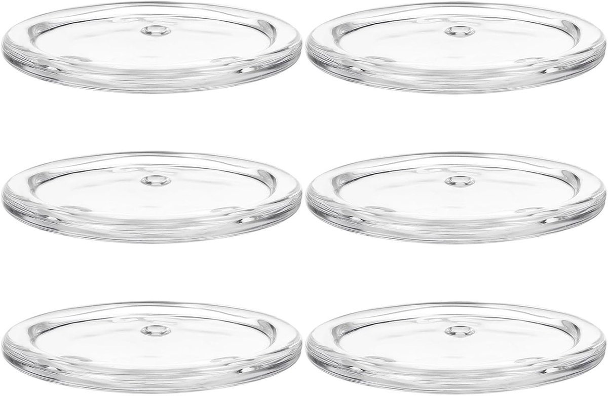 Glazen Kaarshouders - Kaarsen Plateau - Tafeldecoratie - Antislip Ontwerp - 128 cm - Transparant