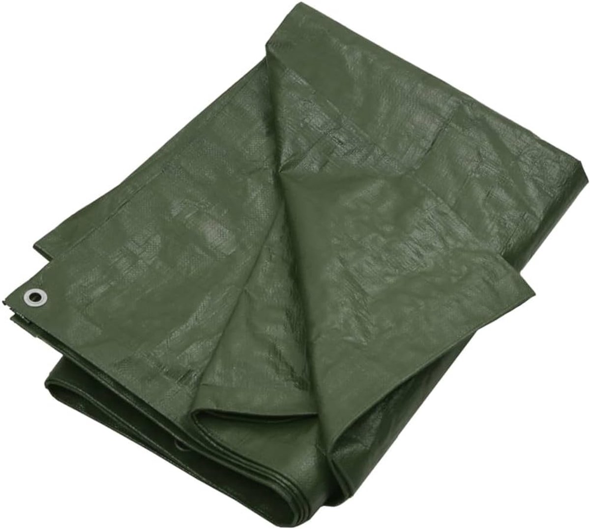 Dekzeil - Tarp Afdekzeil - Bescherming Tuinmeubelen - Waterbestendig HDPE - 6x6 m - Groen