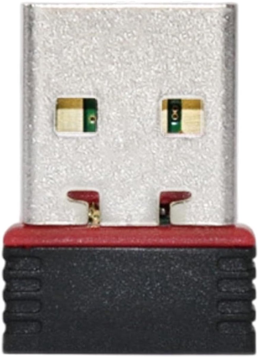 Wifi Adapter - Wifi Dongle - Internet Verbinding - Verbeterde Signaalontvangst - 150 Mbit/s - Zwart