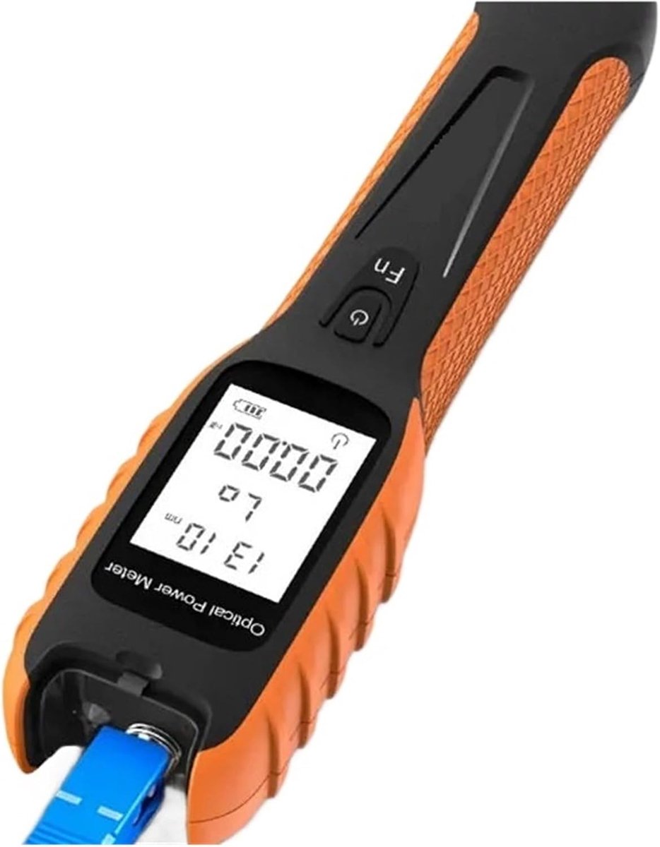 Vezeltester - Glasvezel Power Meter - Kabeltesten - Oplaadbare Batterij - -70 to 3dBm - Niet gespecificeerd