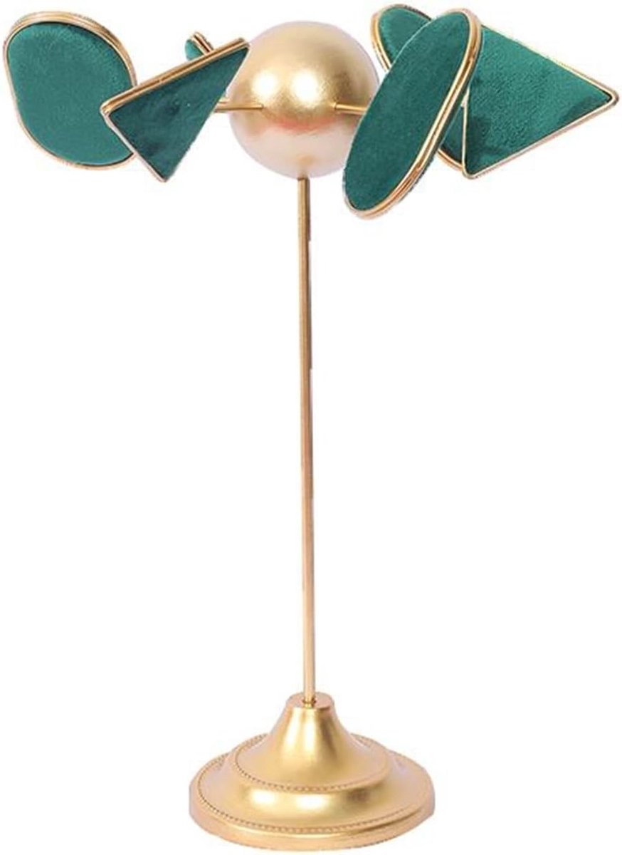Sieraden Organizer - Display Houder - Sieraden Tonen - Zes Panel - Niet Gespecificeerd - Goud