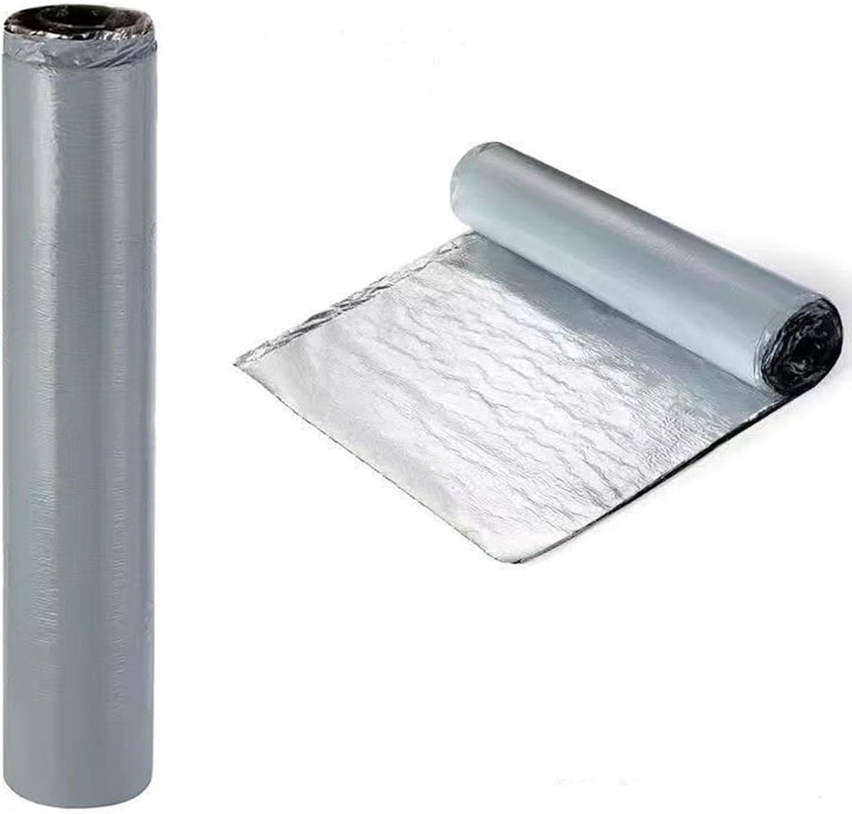 Waterdichte dakreparatie tape - Bitumen reparatie - Lekkages dichten - Zelfklevend en weerbestendig - Diverse breedtes - Zilver