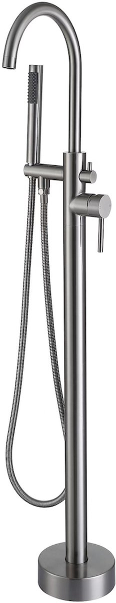 LINEA UNO - Mosni - Gun metal - Vrijstaande kraan - - 201391
