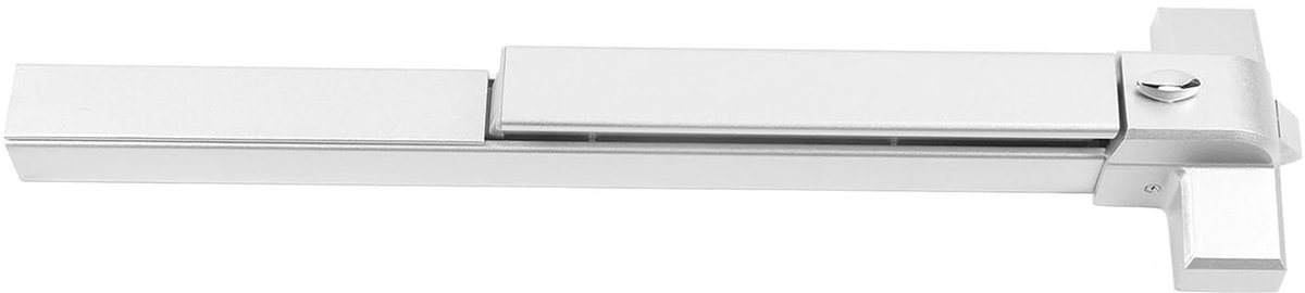Nooduitgang Deurduwstang - Paniekstang Beugel - Snelle Ontsnapping - Roestvrij Staal - 65 cm - Zilver