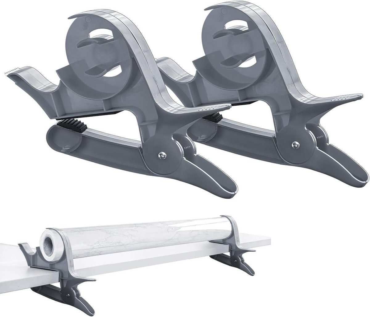 Dispenser voor Inpakpapier met Veilige Snijbladen, Perfect voor Cadeauverpakkingen en Kraftpapier, Stabiele Basis en Soepele Snede voor Efficiënt Wrappen