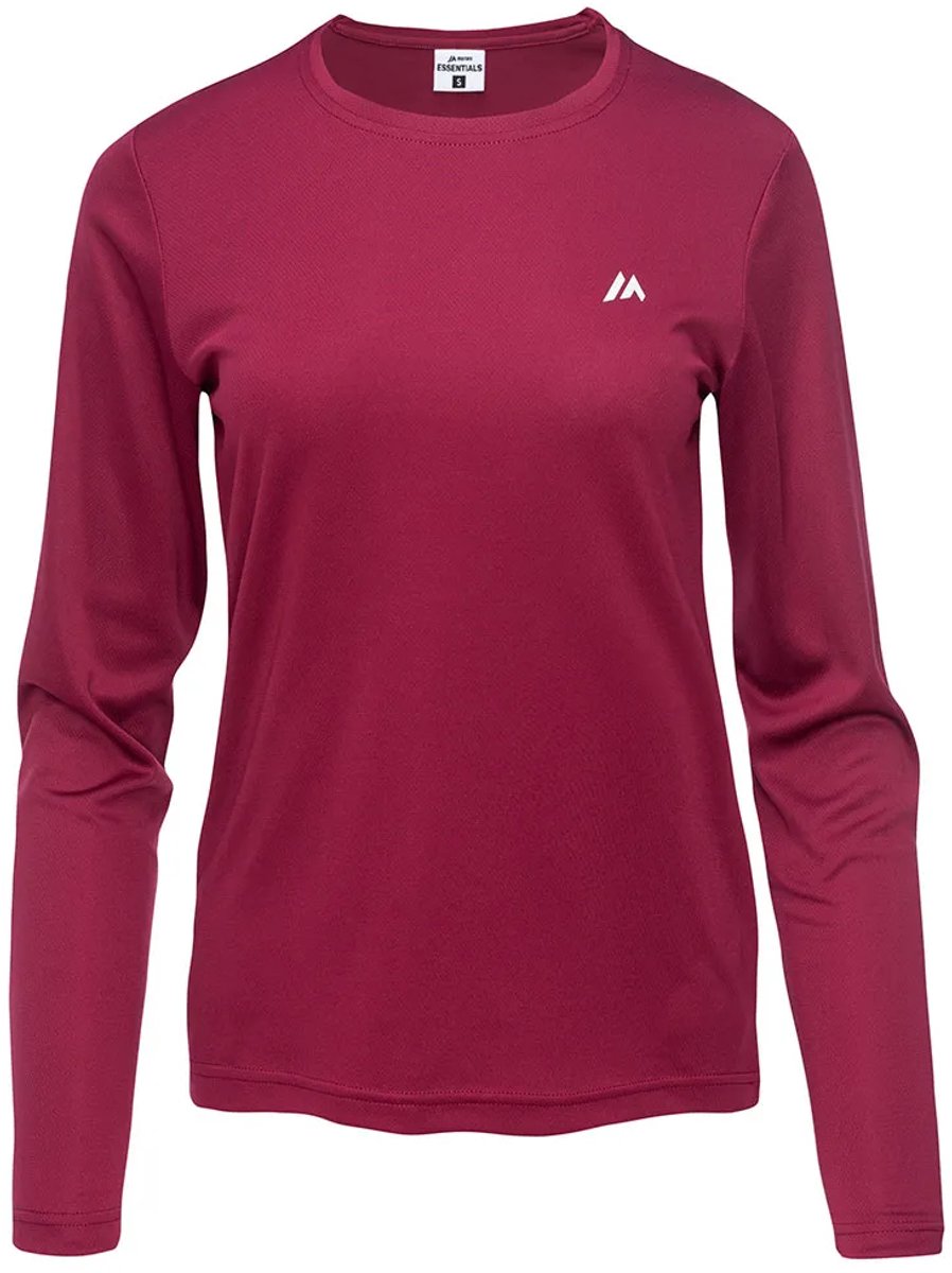 Martes Essential T-shirt Met Lange Mouwen Vrouw Paars