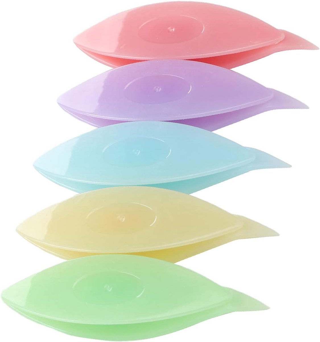 5-delige Tatting Shuttle Kit voor Kleurrijke Plastic Haakwerk en DIY Kantmaken Accessoires