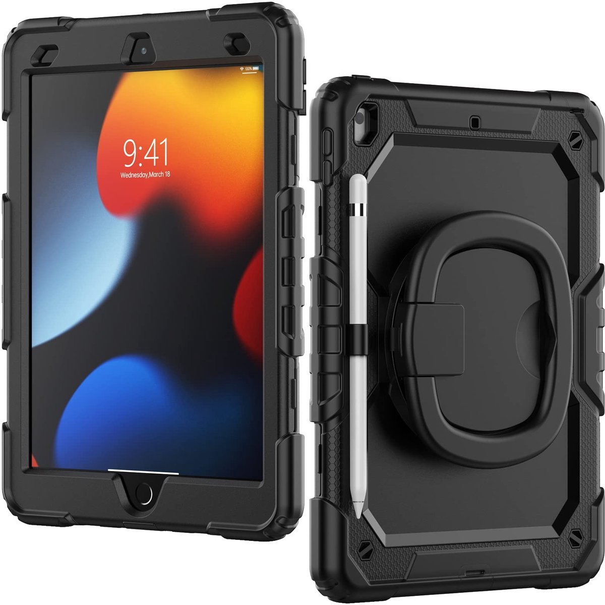 Omgoods - Beschermhoes voor Apple iPad 10.2 (2019/2020/2021) - Kindvriendelijk en Outdoor