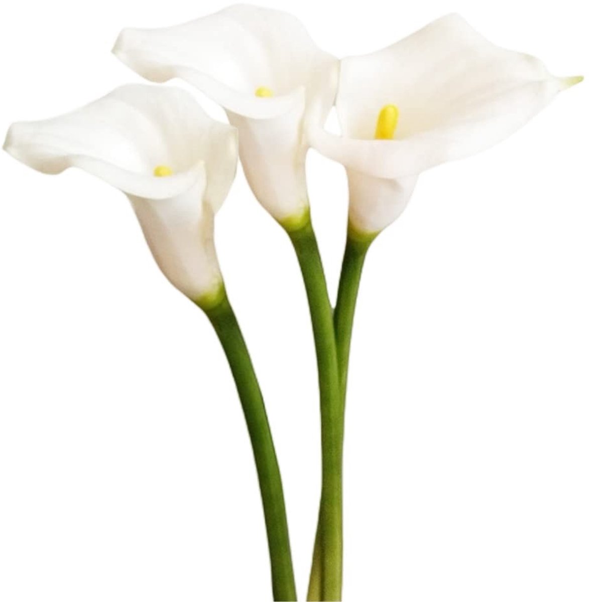 Omgoods - 3 Stuks Kunstmatige Calla Lelies - 28 Inch Nepp bloemen voor Thuisdecoratie