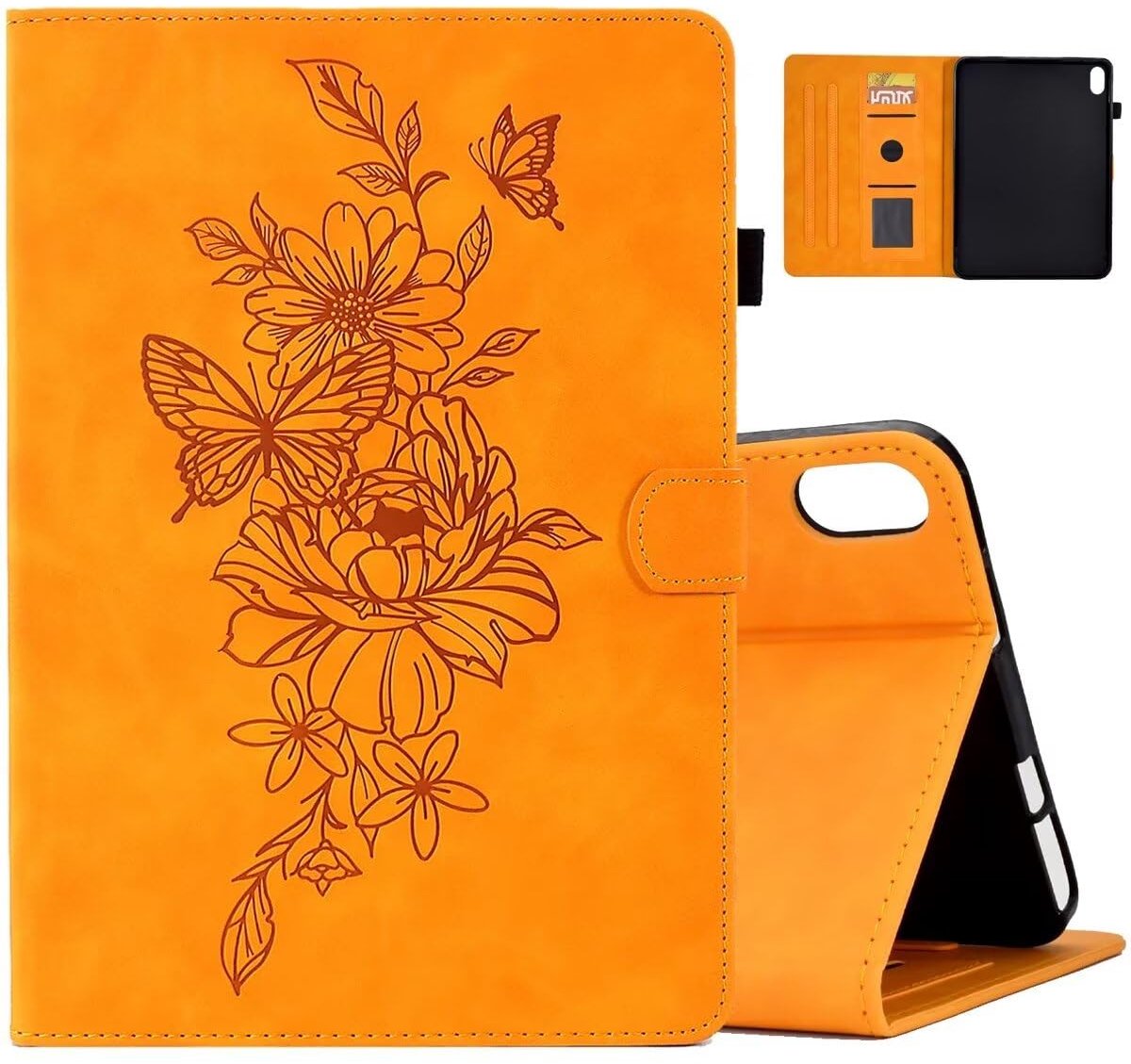 Omgoods - Case voor iPad 10.9 inch 2022 - Slim Suede Leather met Standfunctie