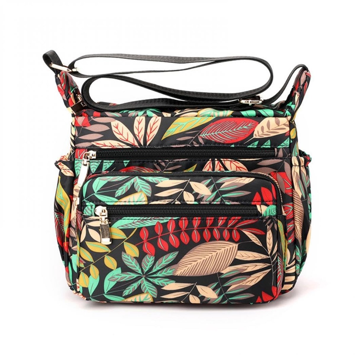 Omgoods - Grote Crossbody Tas voor Vrouwen met Veel Vakken voor Dagelijks Gebruik