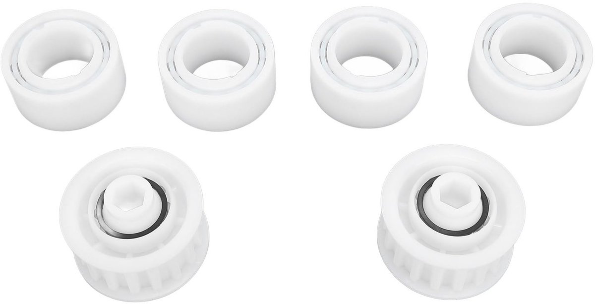 Omgoods- Geleidewielen Set van 4 - Vervangende Onderdelen - Compatibel met Maytronics/Dolphin - Eenvoudige Installatie - ABS Materiaal - Hoge Betrouwbaarheid - Zwembadreiniger