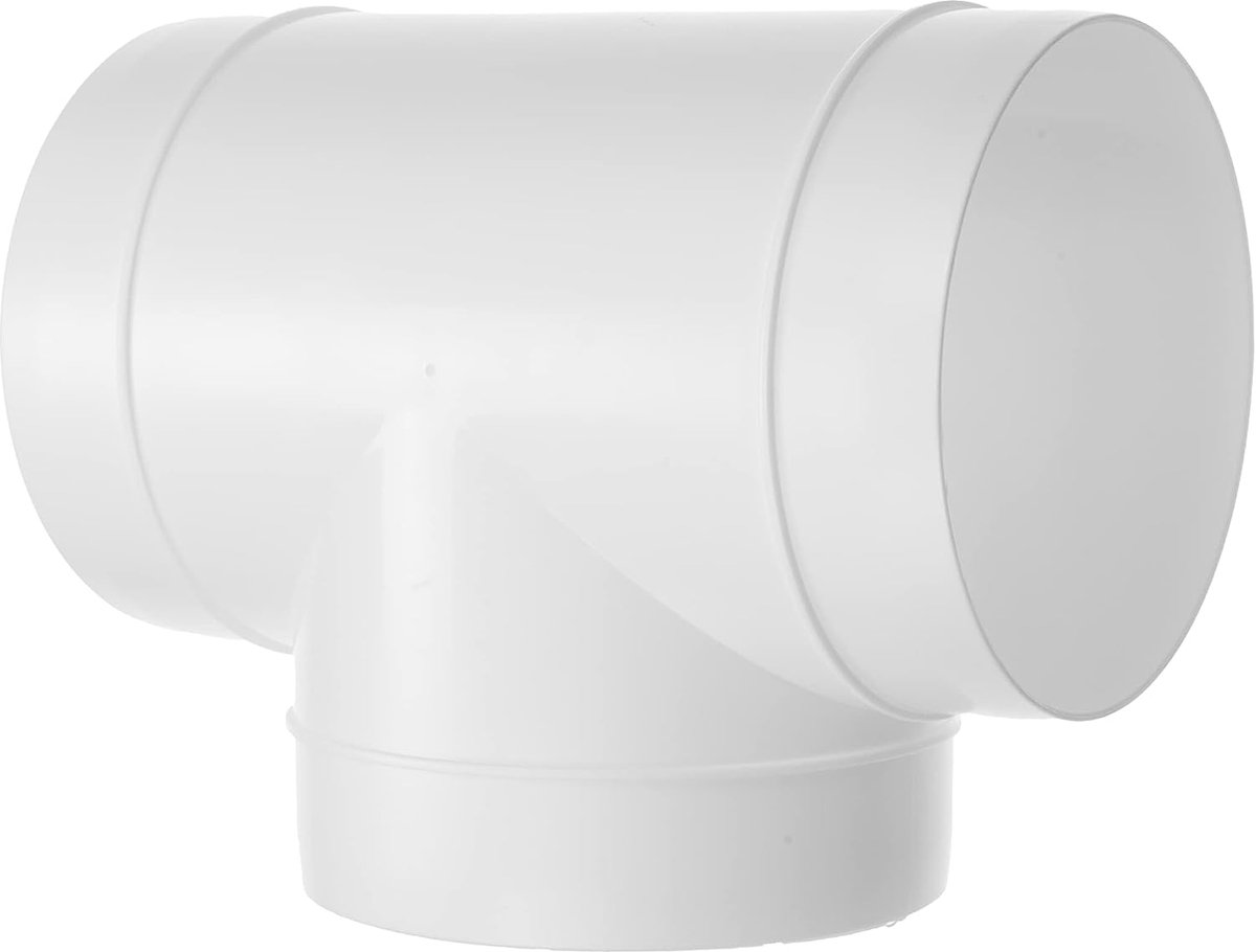 Systems Kanaalaansluiting Ø125 mm 3-weg slangadapter ABS kunststof/splitter voor de slang ronde buis met ronde buisaansluiting luchtzak