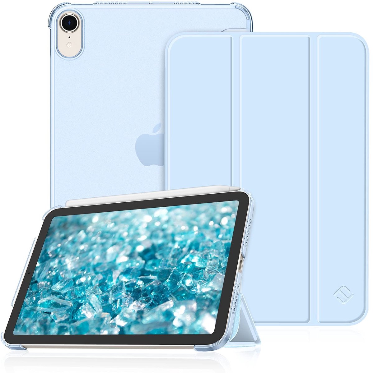 Omgoods - Case voor iPad Mini 6 (2021) 8.3 inch - Ultra dun, lichtgewicht en transparante achterkant