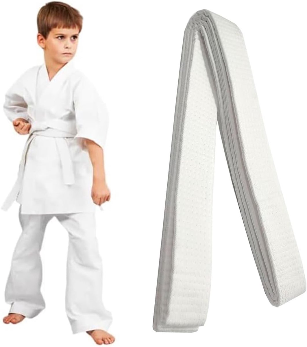 riem, karategordel voor kunst, judo-riem, 220 cm, taekwondo-training, karate, vechtsport, riem, judo riem karate, vechtsport, wit, voor judo