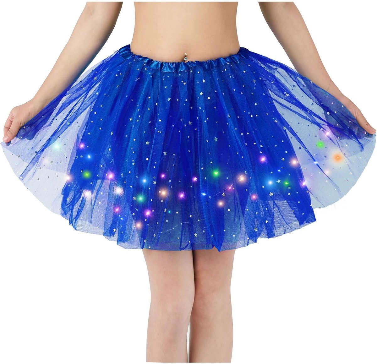 Rokken voor Vrouwen LED Light Up Tutu Volwassen Tiener Rok Ballet Dans Feesten Fancy Dress Halloween Kostuum