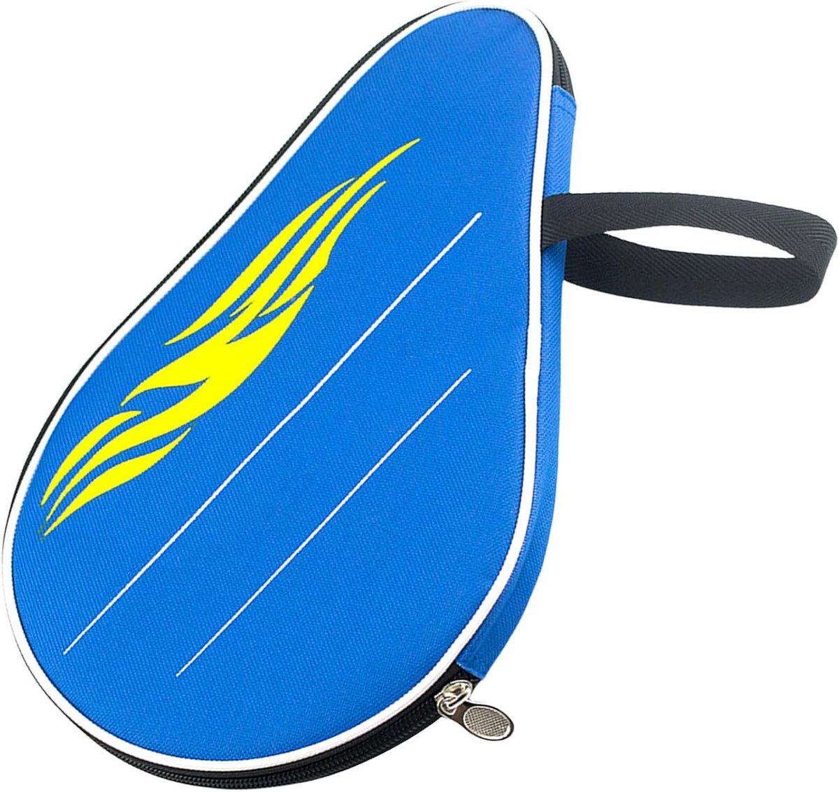 Tafeltennis Racket Tas - Pingpong Paddle Houder - Sport Beoefenen - Met Pingpongbal Compartiment - 20.5 x 30 cm