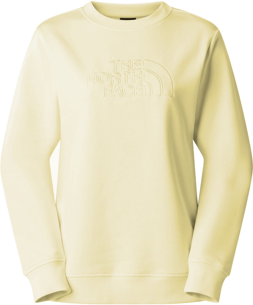 THE NORTH FACE W DREW PEAK LIGHT REGULAR CREW The North Face Dameskleding Geel - Maat L - Model NF0A8C1EGM41