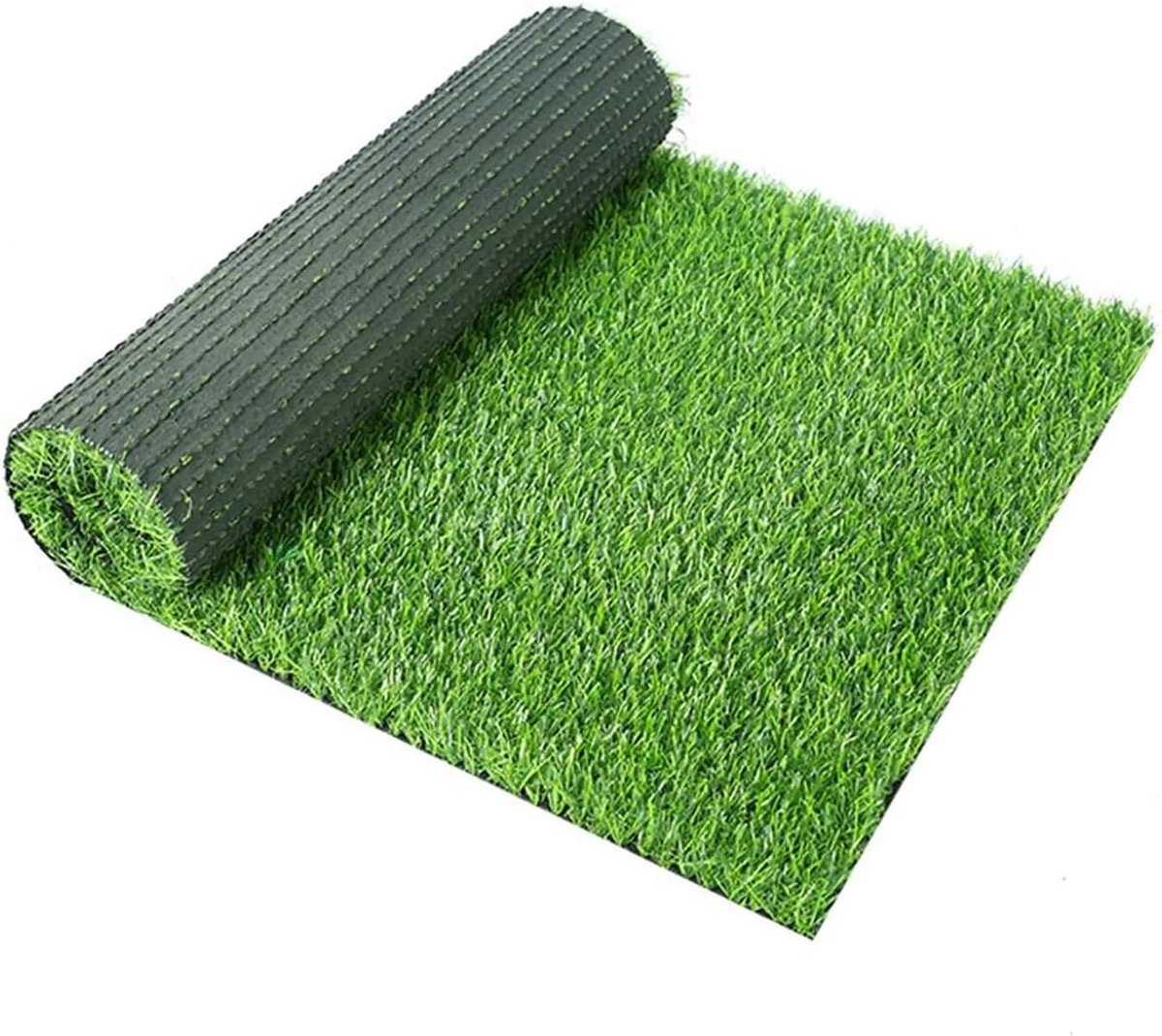 Kunstgras Mat - Nep Gras Gazon - Tuin Decoratie - Realistisch Uiterlijk - 100x50x15cm - Groen