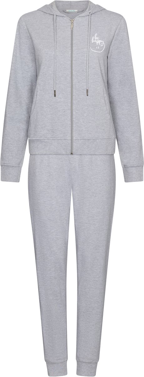 MyRebelle - Huispak - Grey Harmony - Katoen/Polyester - Rits - Grijs - Maat 44
