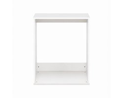 The White Stone Droger Ombouw Ruimtebesparend | Beschermkast voor Wasdroger voor Wasruimte | Ombouwmeubel voor Droger voor Badkamer en Wasruimte Wit