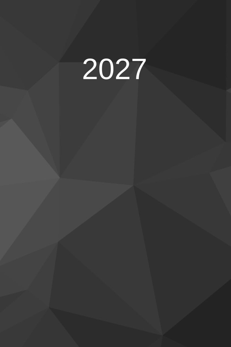 Agenda 2027 settimanale - 1 week op 2 pagina's - 12 maanden - Italiaans ontwerp voor overzichtelijke planning - ShopVlot