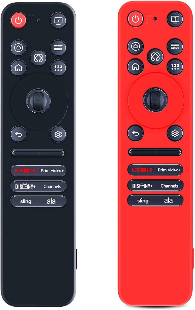 Vervangende afstandsbediening - geschikt voor LG MR26GA - siliconen beschermhoes - geen programmering vereist - ShopVlot