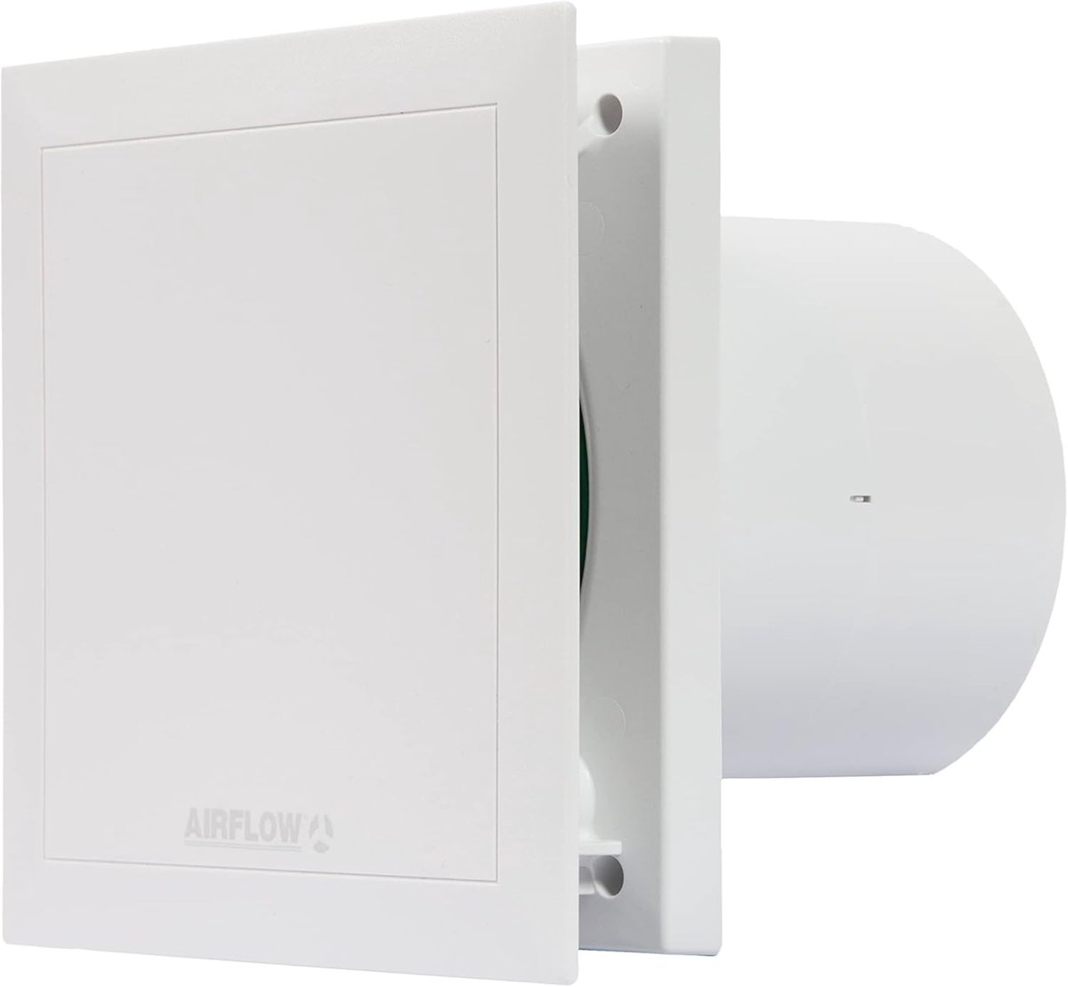 Airflow QT100HT Afzuigventilator 25 L/s Luchtstroom – Instelbare Vochtigheid & Timer – 100 mm/4 Kanaal – Duits Gemaakt - ShopVlot