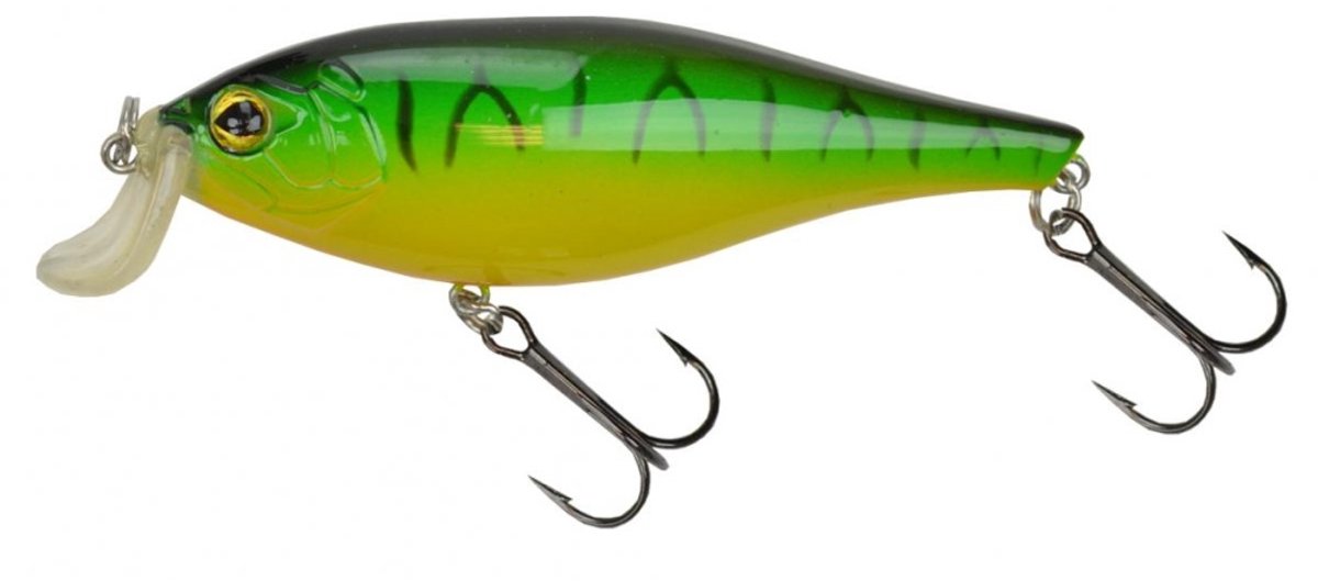 LFT Fanatic Shallow Shad 8,8cm. 15gr. F. / Fire Tiger (0>1,20mtr.)
