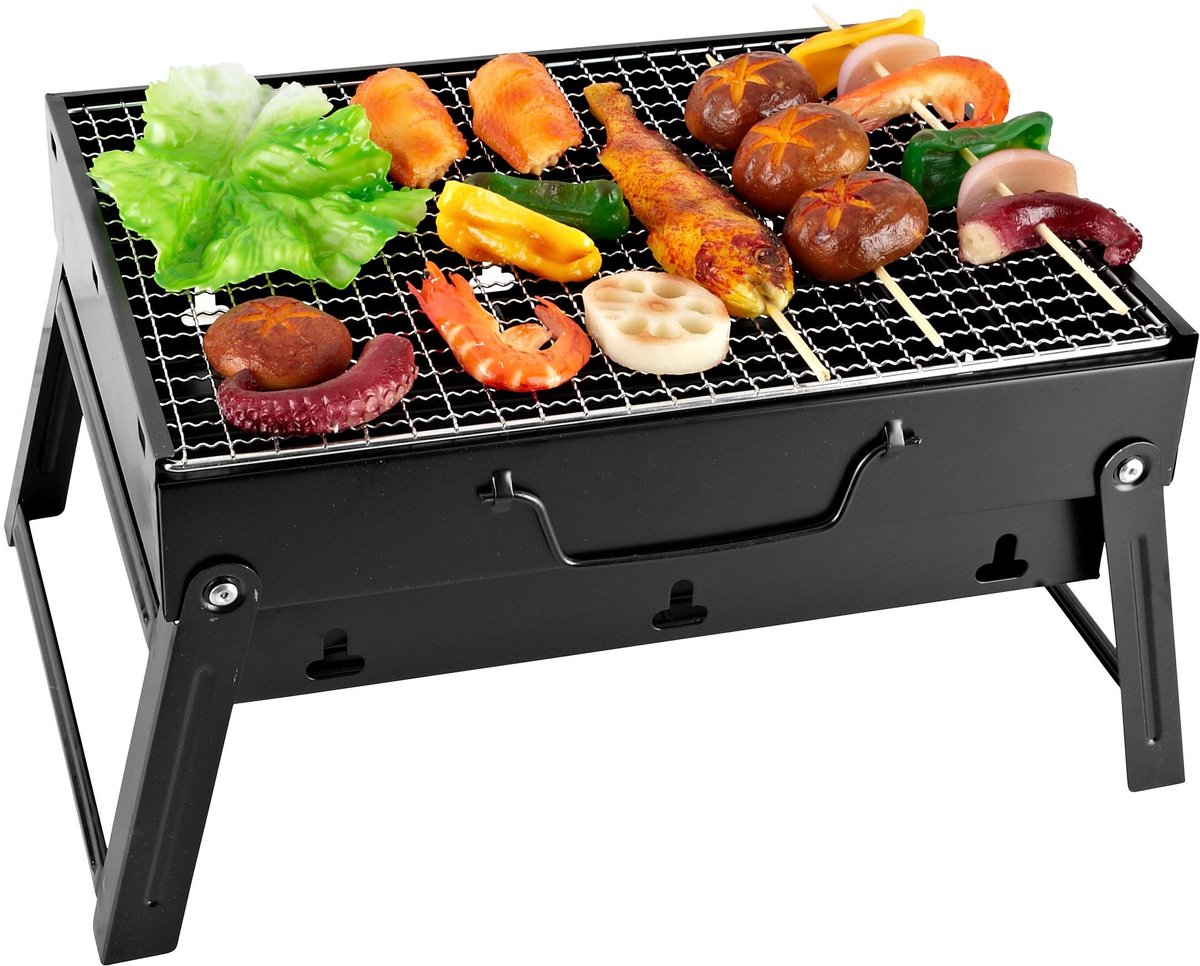 Omgoods - Houtskool Grill voor Buiten - Draagbare Camping Grill