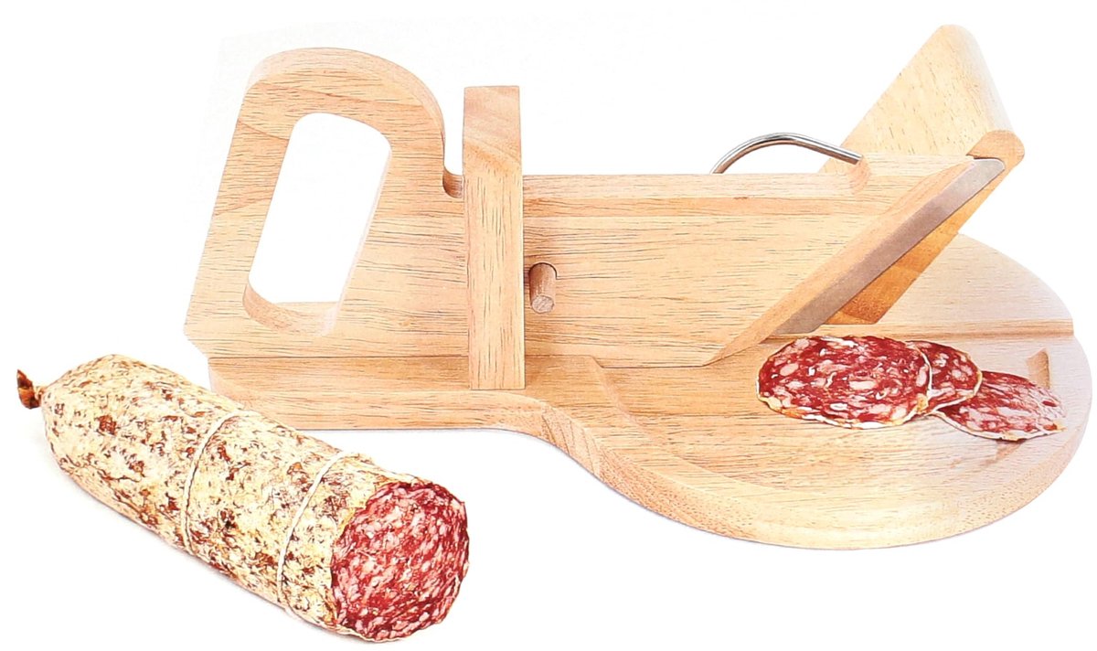 Omgoods - Handmatige Guillotine Snijmachine voor Charcuterie - Perfect voor Aperitiefs