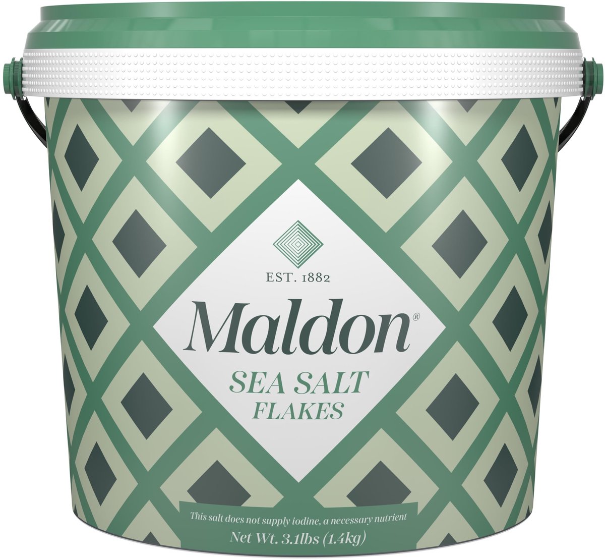 Omgoods - Maldon Zeezoutvlokken 1,4 kg voor Koken en Bakken