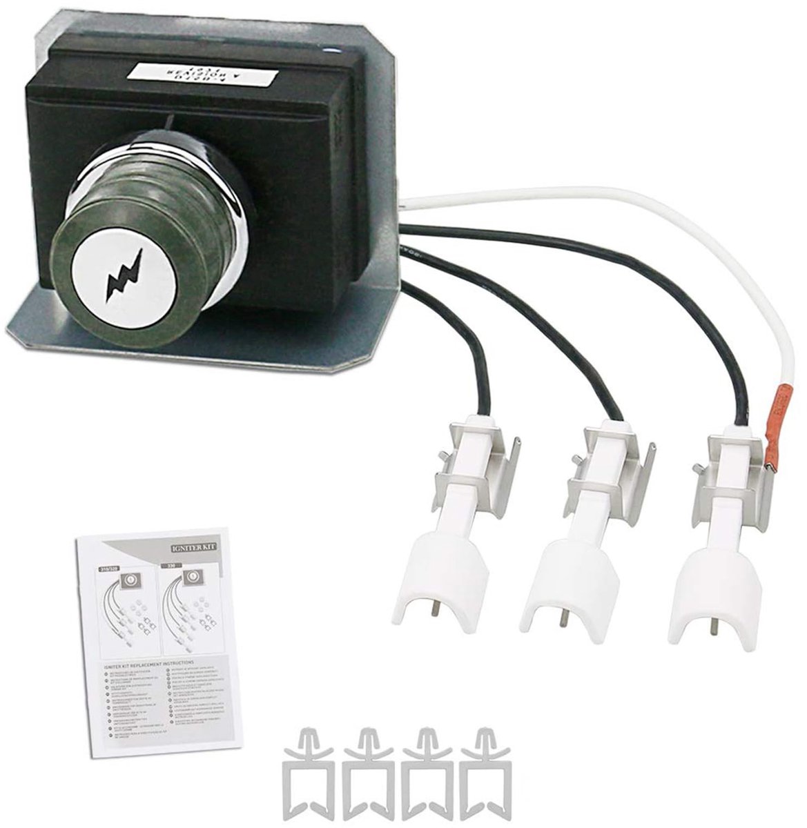 Omgoods - Ontstekingsgasgrills voor Weber Genesis 300 310 320 - Elektronische Ontstekingsset